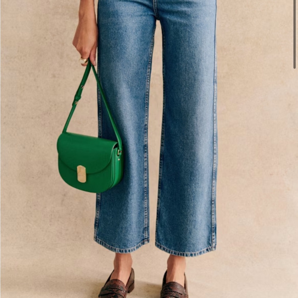Sezane blue denim jeans